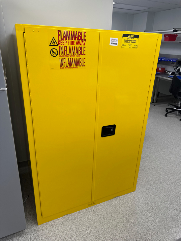 Image of ULINE 90 Gallon Flammable Liquid Storage Cabinet